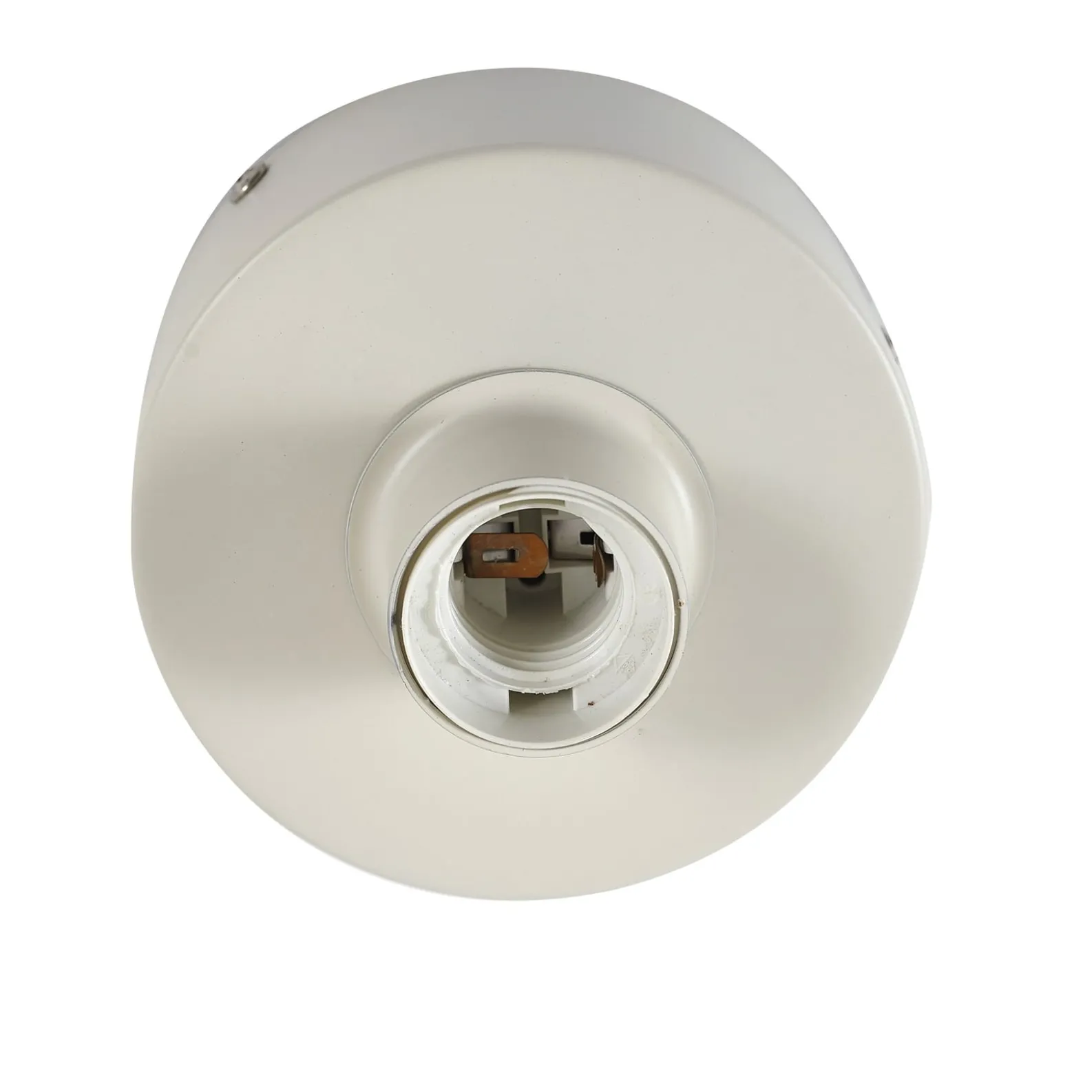 Lindby Deckenleuchte Elover, beige, Ø 45 cm, Eisen