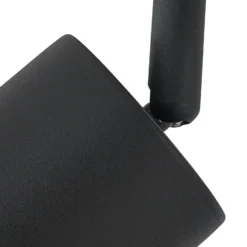Lindby Deckenleuchte Joffrey, 78 cm, schwarz, 5-flg., GU10