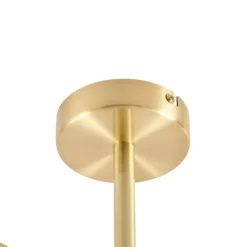 Lindby Deckenleuchte Marilou, messing, 4-flammig, Ø 70 cm