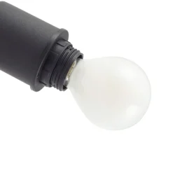 Lindby Deckenleuchte Netty, 4-flammig, grau, Glas