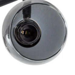 Lindby Deckenleuchte Pendura, 4-flammig, schwarz, Glas