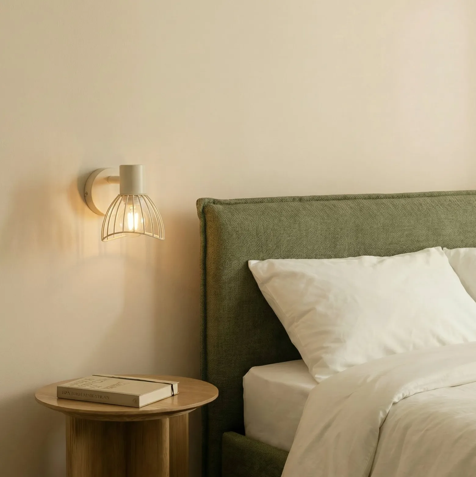 Lindby Deckenleuchte Piena, beige, 1-flg., Metall, Ø 93,cm