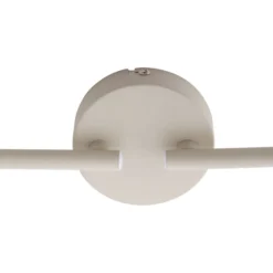 Lindby Deckenstrahler Ovelia, beige, 80 cm, 4-flammig, E27