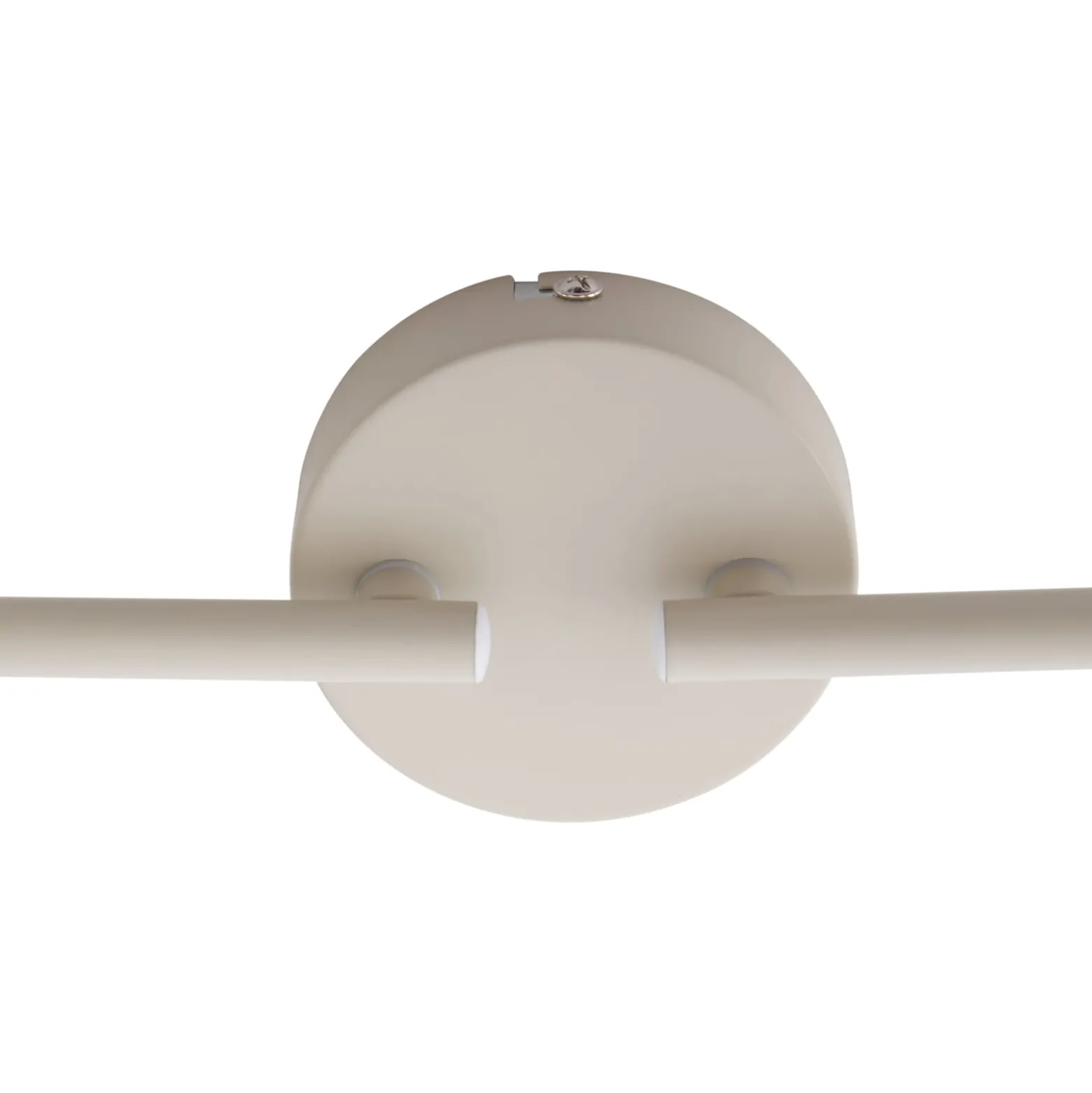 Lindby Deckenstrahler Ovelia, beige, 80 cm, 4-flammig, E27