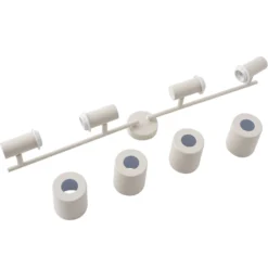 Lindby Deckenstrahler Ovelia, beige, 80 cm, 4-flammig, E27