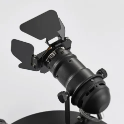 Lindby Deckenstrahler Tilen, 3-flg., schwarz, Metall, Ø 54cm