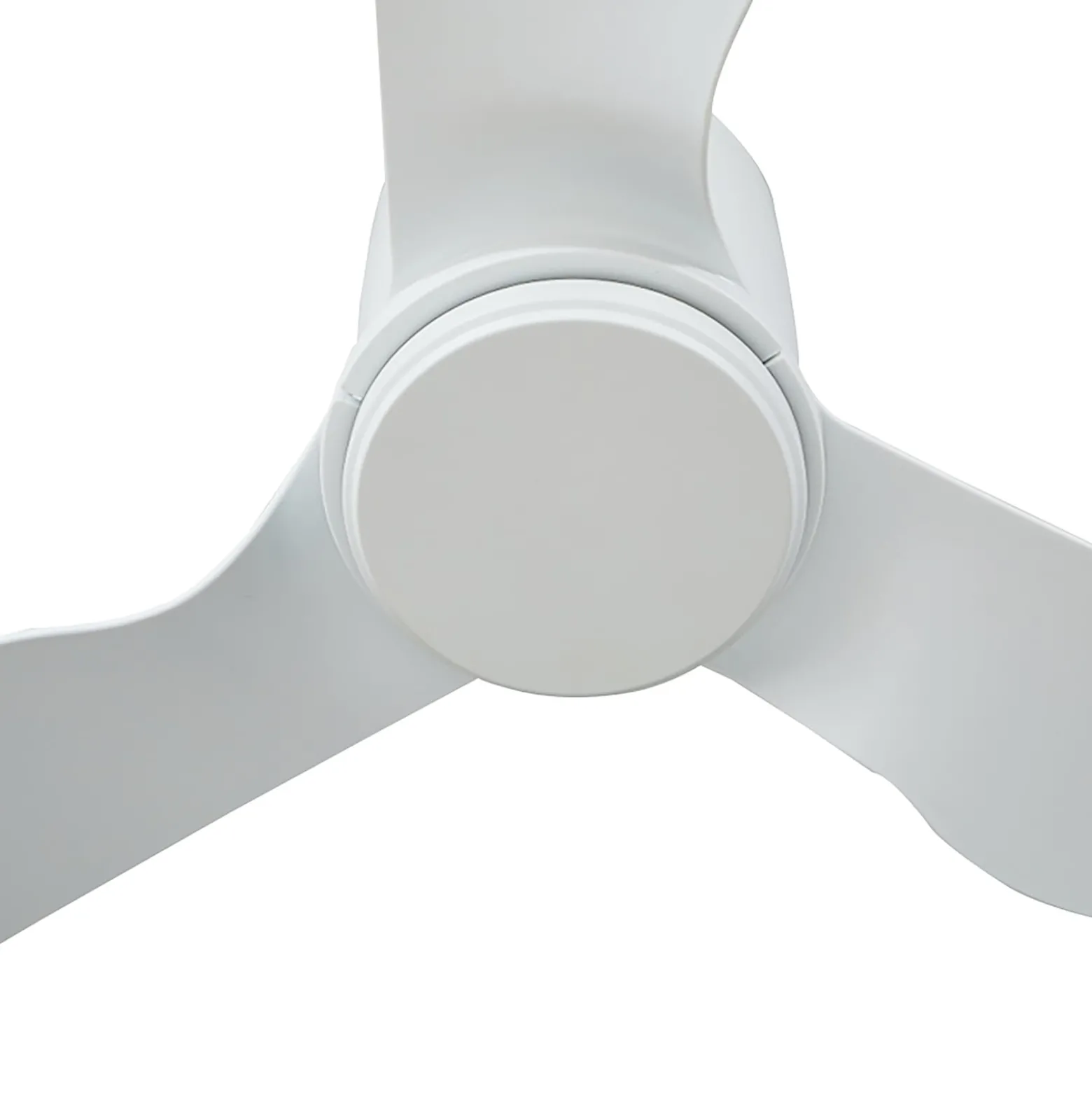 Lindby Deckenventilator Aulo, weiß, DC, leise, Ø 123 cm