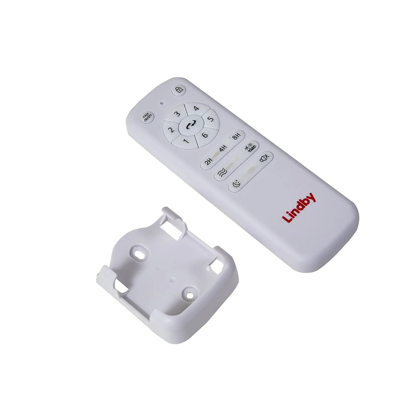 Lindby Deckenventilator Aulo, weiß, DC, leise, Ø 123 cm