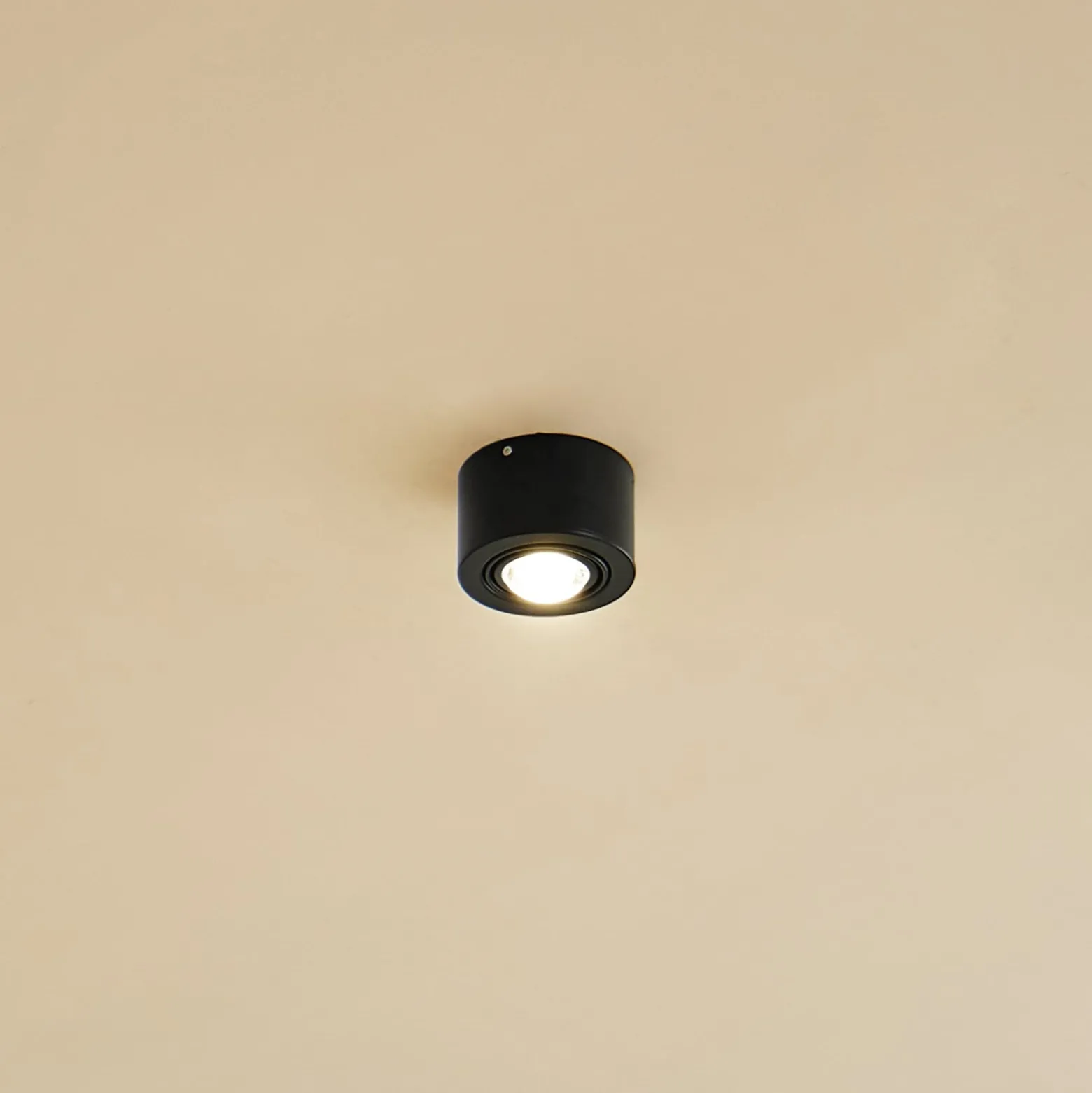 Lindby Downlight Jyla, 1-flammig, schwarz matt, GX53