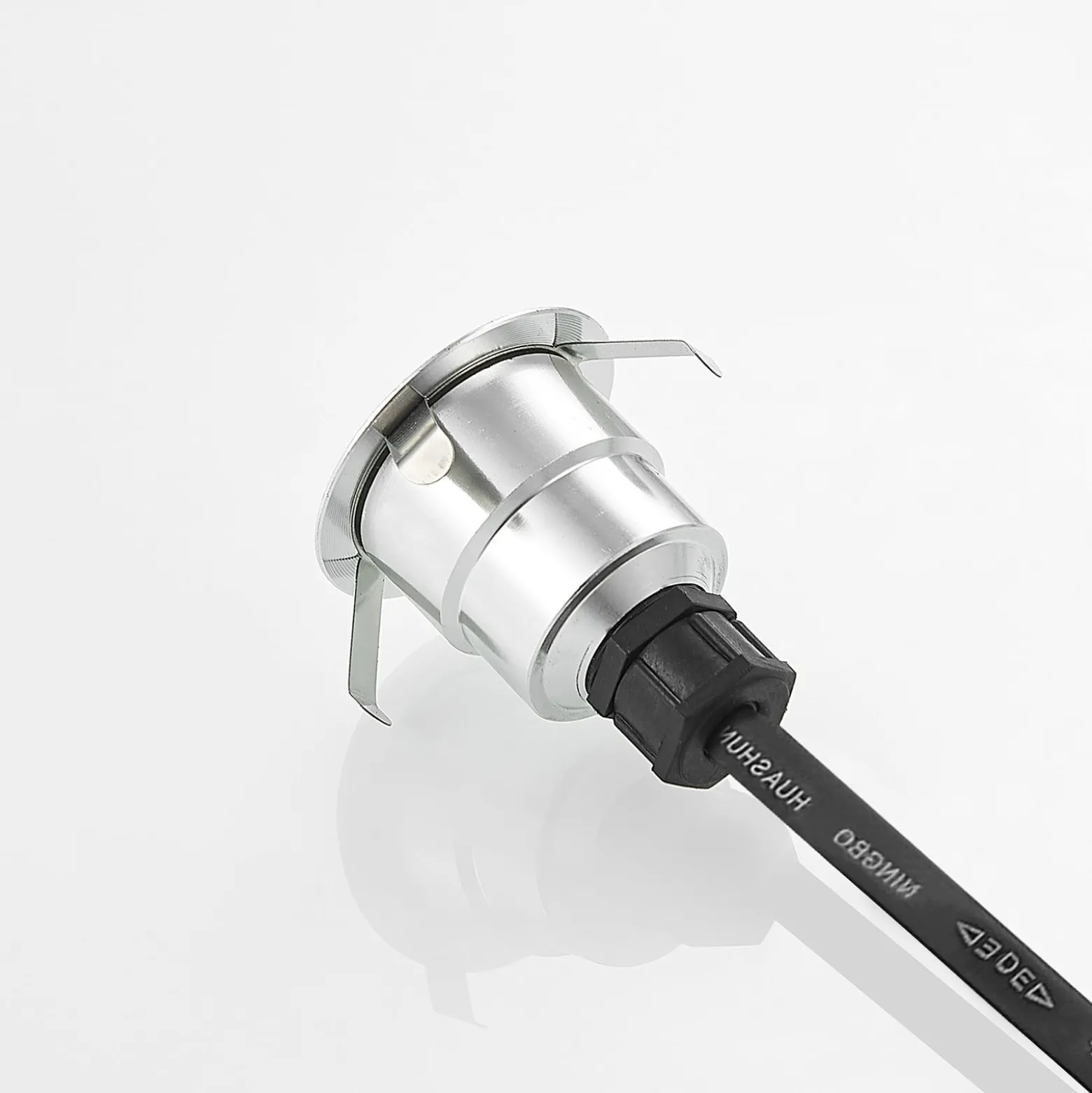 Lindby Gracelle LED-Bodeneinbaulampe, 3 Stück rund