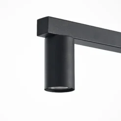Lindby Hängelampe Baliko, schwarz, 116 cm, 5-flammig, GU10