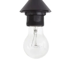 Lindby Hängeleuchte Marla, 7-flammig, Glas, rauchgrau, 128cm
