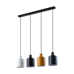 Lindby Hängeleuchte Tirane, bunt, Metall, Länge 94 cm, E27