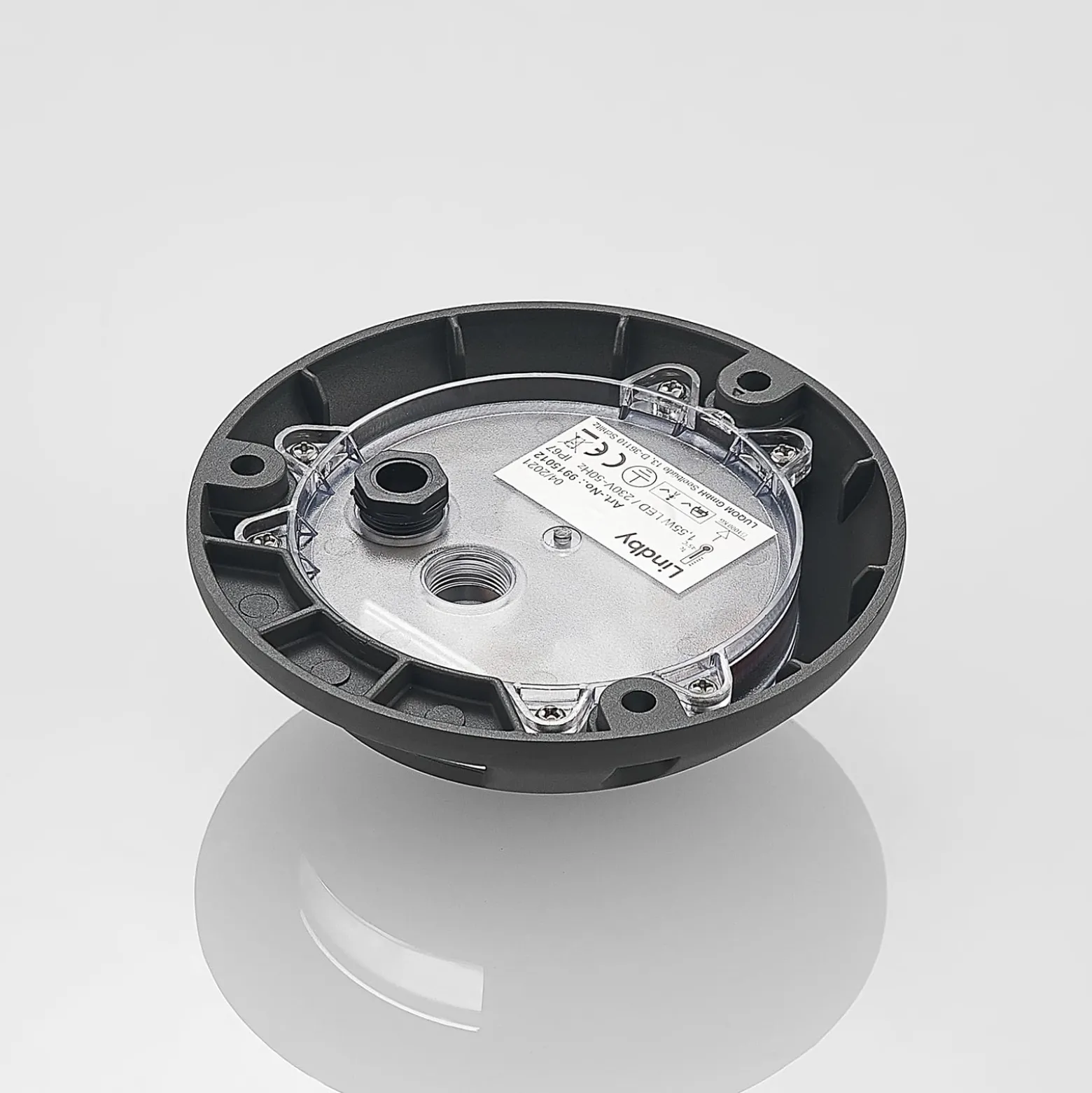Lindby Huban LED-Bodenstrahler, einflammig