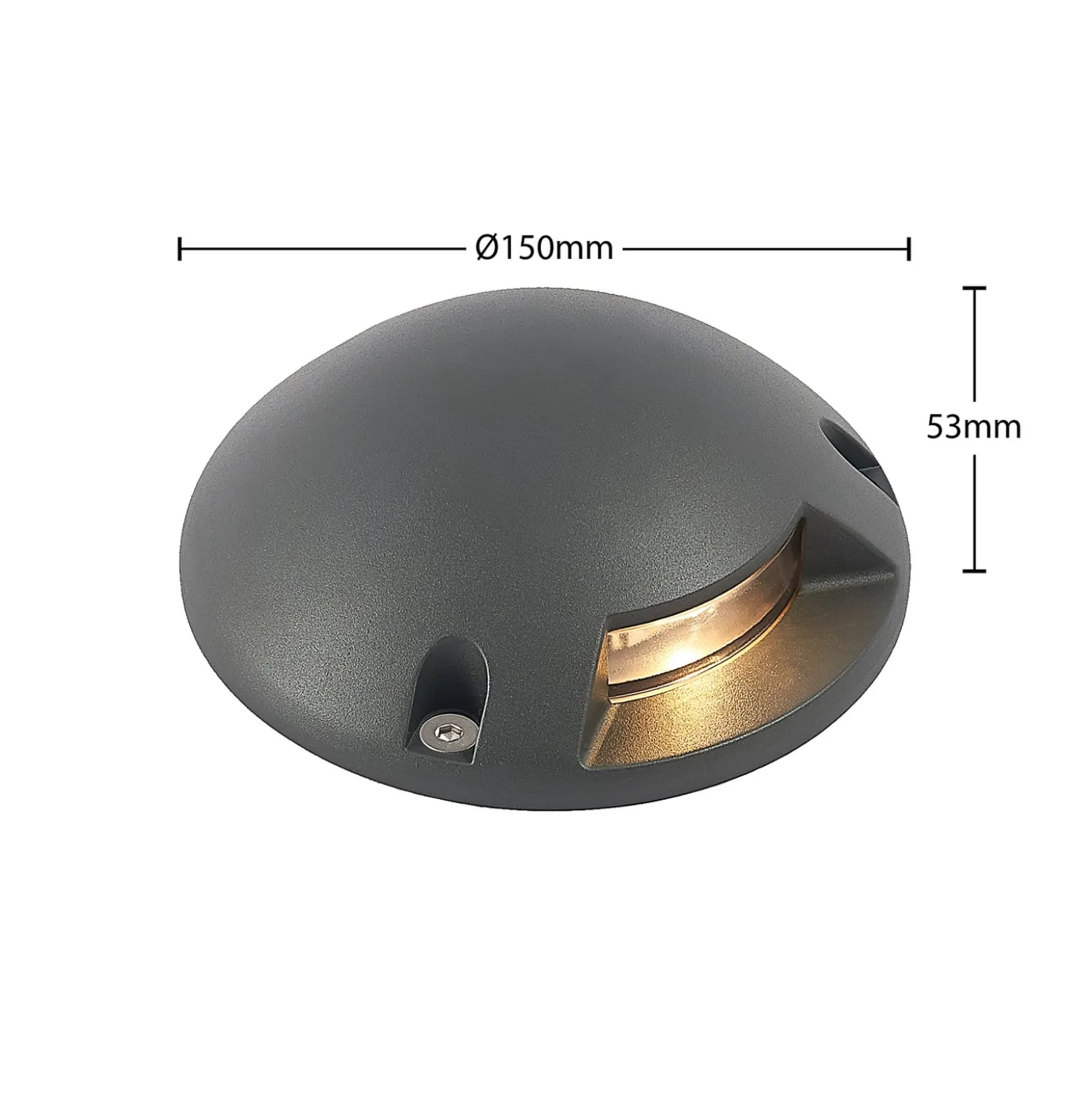 Lindby Huban LED-Bodenstrahler, einflammig