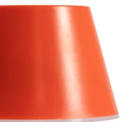 Lindby LED-Akkuleuchte Gaja, rot, USB, IP44, RGBW, dimmbar