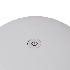 Lindby LED-Akku-Tischlampe Evelen, weiß, IP54, CCT