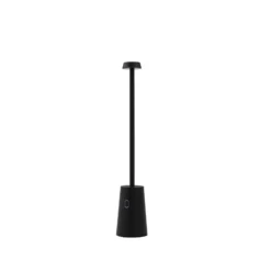 Lindby LED-Akkutischlampe Noelani, Höhe 30 cm, IP44, dimmbar