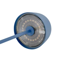 Lindby LED-Akku-Tischleuchte Arietty, blau, dimmbar, IP65
