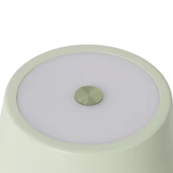 Lindby LED-Akkutischleuchte Janea TWIN, grün, Metall