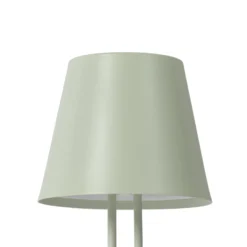 Lindby LED-Akkutischleuchte Janea TWIN, grün, Metall