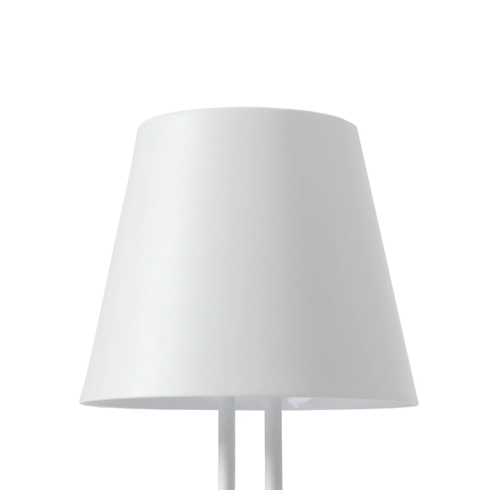 Lindby LED-Akkutischleuchte Janea TWIN, weiß, Metall