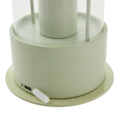 Lindby LED-Akkutischleuchte Yvette, grün, IP44, Touchdimmer