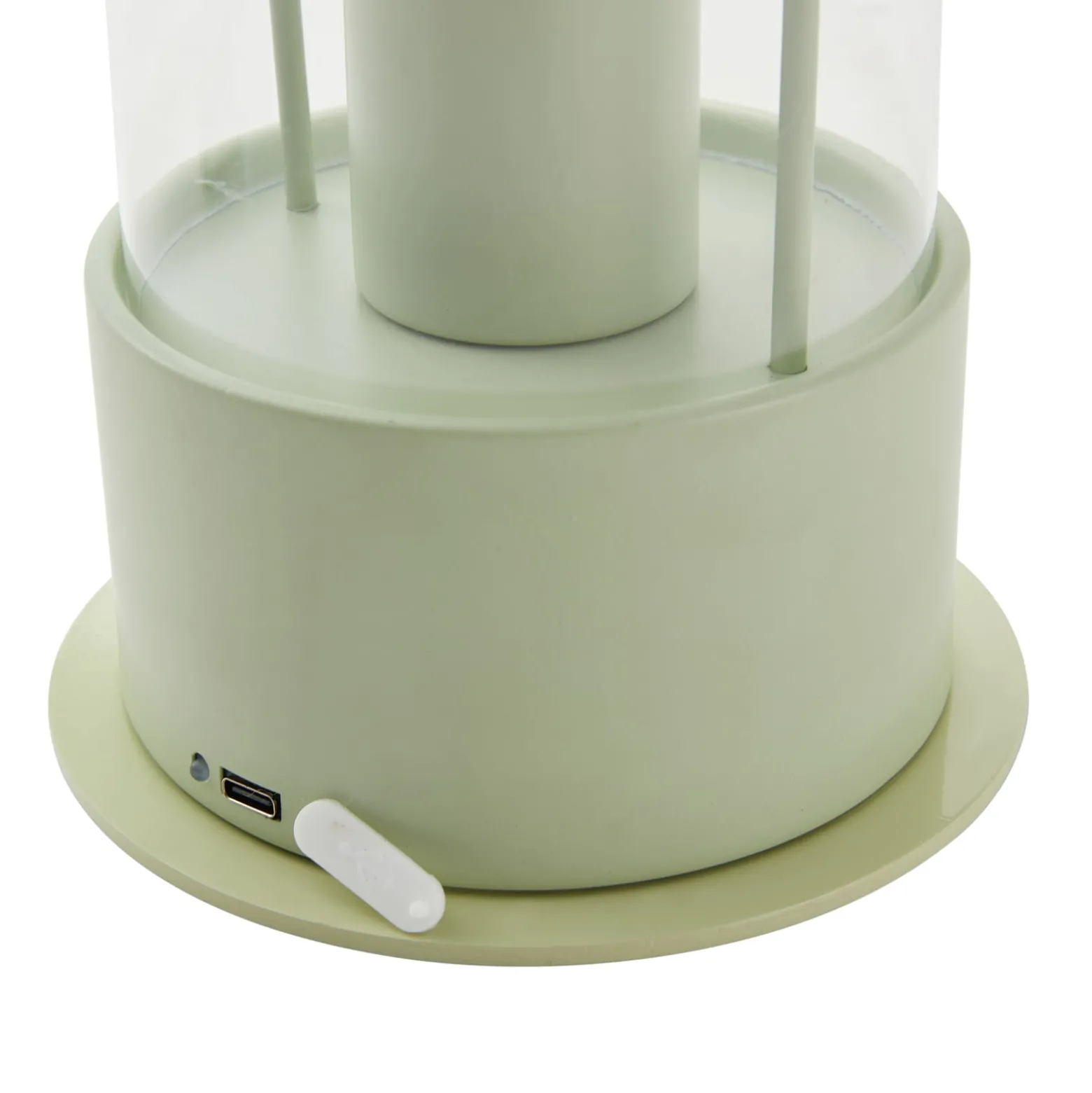 Lindby LED-Akkutischleuchte Yvette, grün, IP44, Touchdimmer