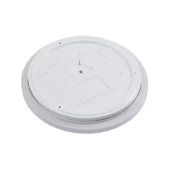 Lindby LED-Außendeckenleuchte Doki, 34 cm, weiß, Kunststoff