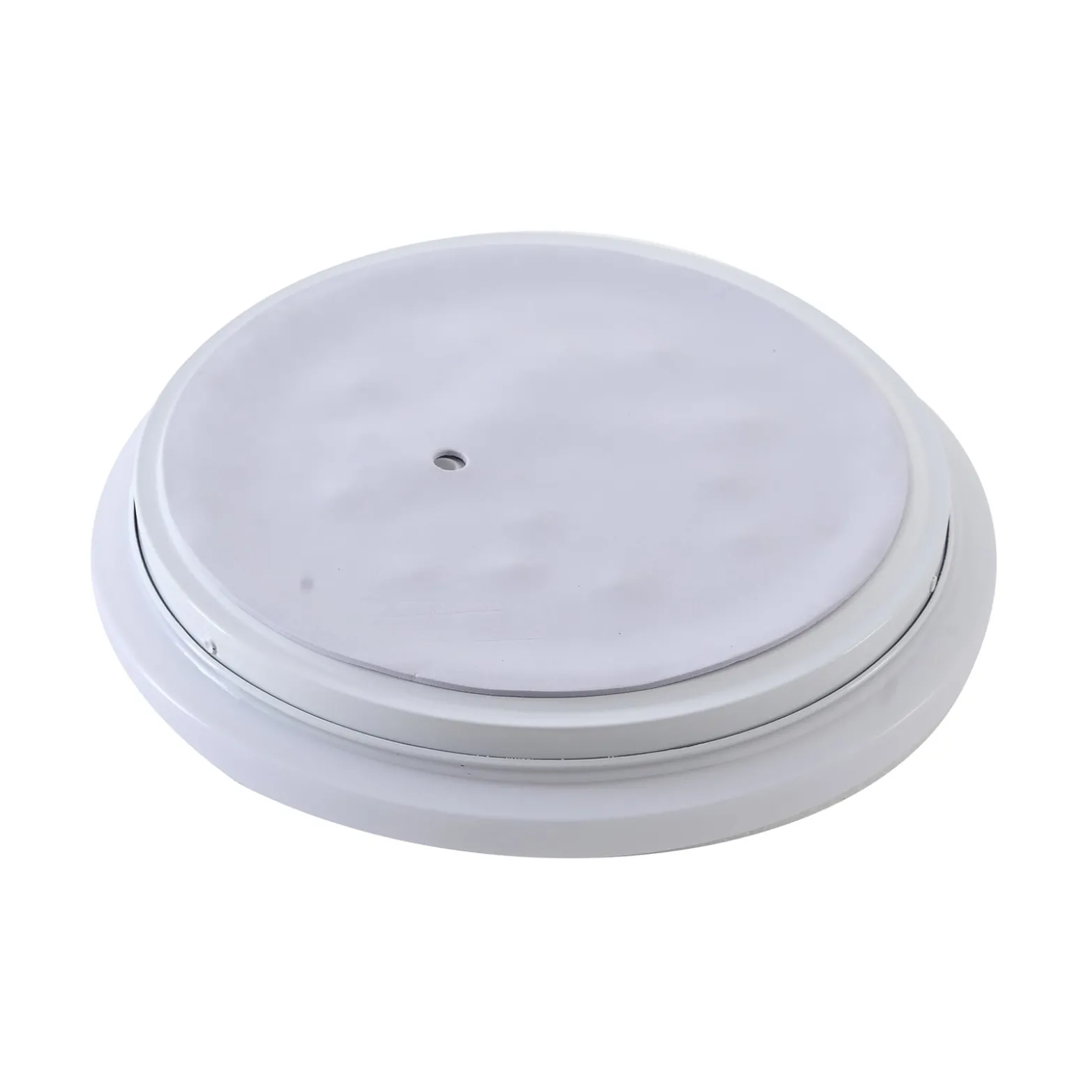 Lindby LED-Außendeckenleuchte Kirkola, 3000 K, Ø 34 cm, weiß