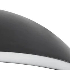 Lindby LED-Außenwandleuchte Zerino, schwarz, 34,5 cm, IP54