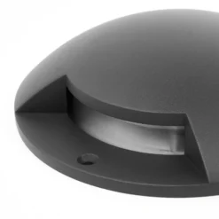 Lindby LED-Bodenstrahler Cormac, 1-flammig, Ø 21 cm, IP67