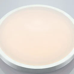 Lindby LED-Deckenlampe Emelie, Ø 35 cm, alufarben, Metall