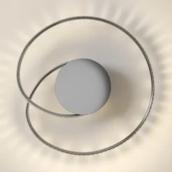 Lindby LED-Deckenlampe Joline, Ø 45 cm, Kristalle, Metall