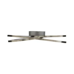 Lindby LED-Deckenlampe Joline, Ø 60 cm, nickelfarben, Metall