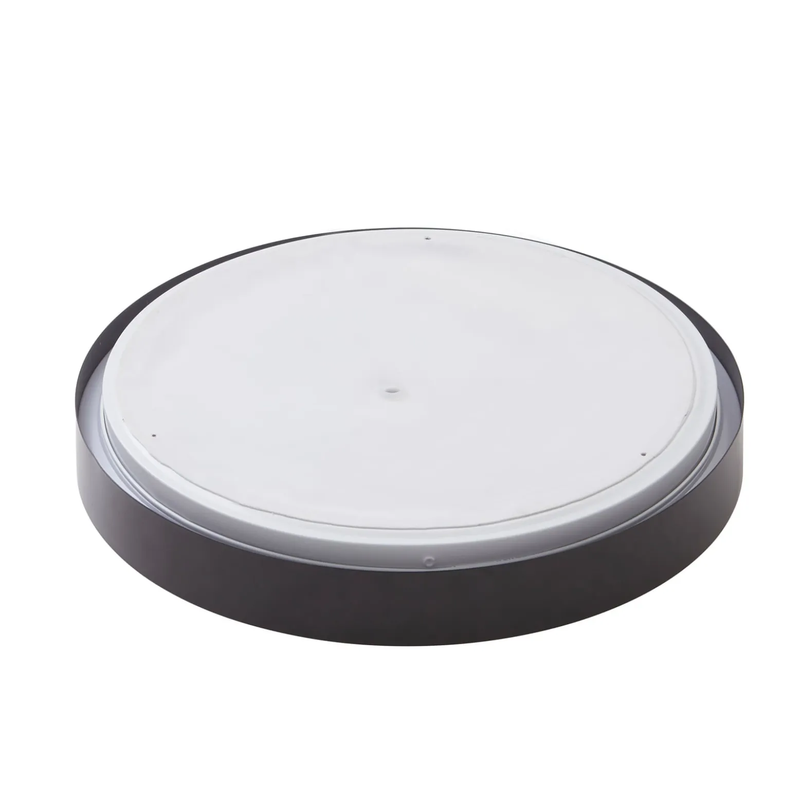 Lindby LED-Deckenlampe Medon, Ø 38 cm, schwarz, IP44, Metall