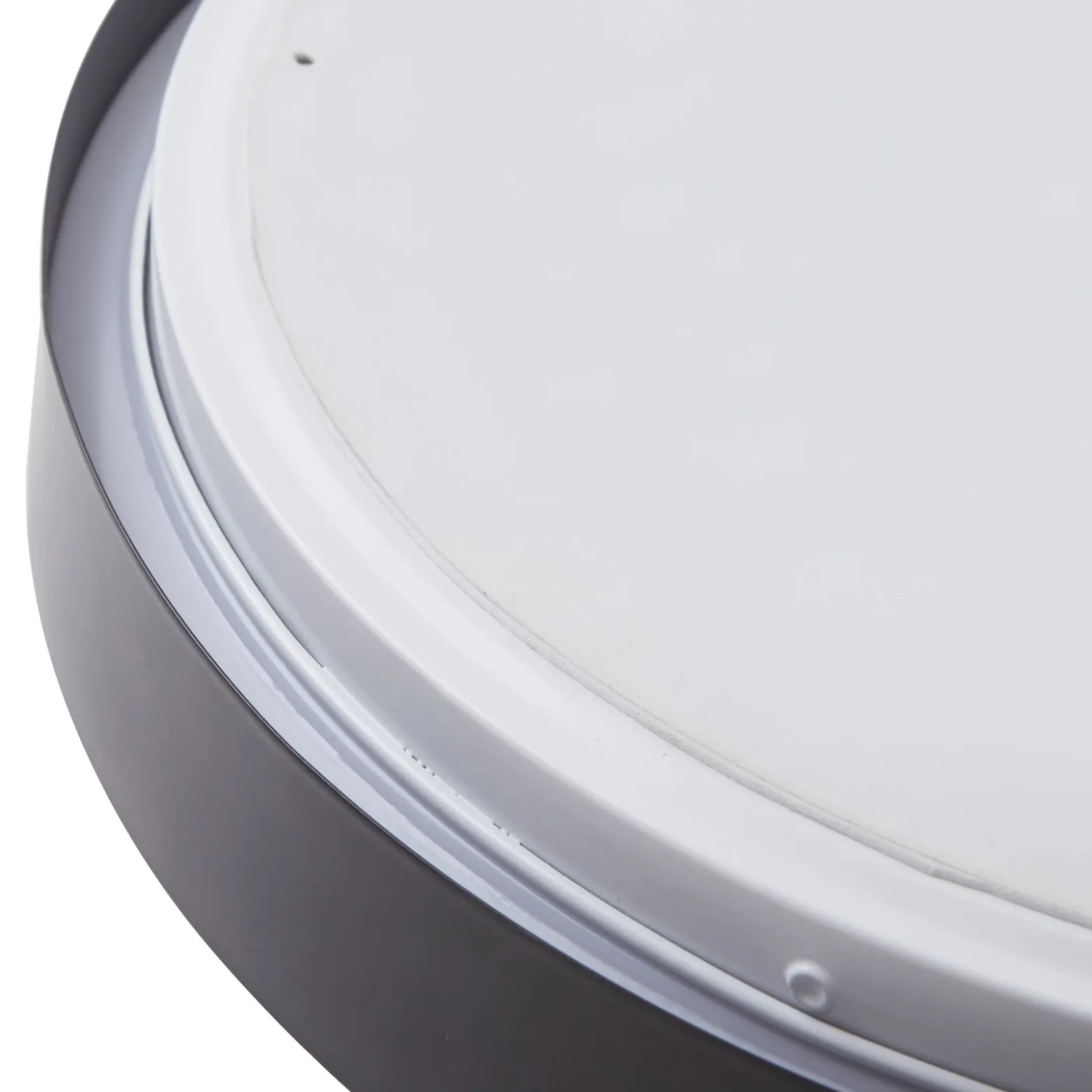 Lindby LED-Deckenlampe Medon, Ø 38 cm, schwarz, IP44, Metall