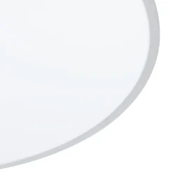 Lindby LED-Deckenlampe Narima, 4.000 K, Ø 100 cm, silber