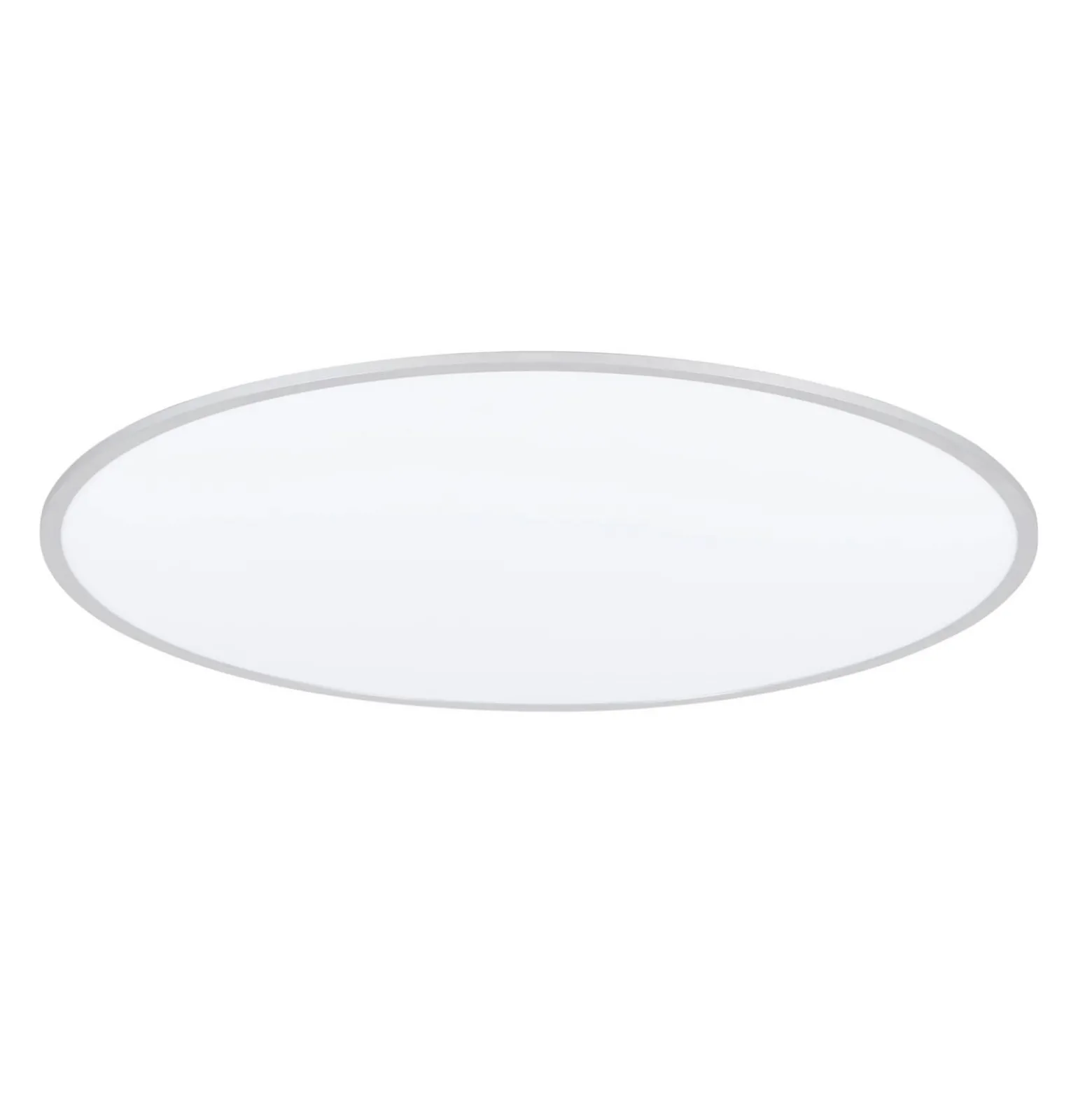 Lindby LED-Deckenlampe Narima, 4.000 K, Ø 100 cm, silber