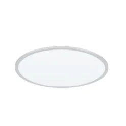 Lindby LED-Deckenlampe Narima, 4.000 K, Ø 60 cm, silber