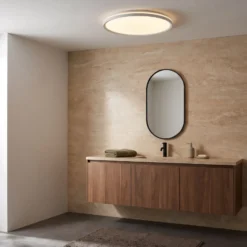 Lindby LED-Deckenleuchte Edmund, weiß, Ø 39 cm, CCT, IP44