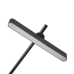Lindby LED-Deckenleuchte Eldrin, 4-flg., schwarz,Lichtleiste
