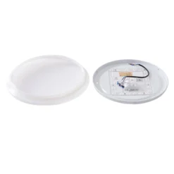 Lindby LED-Deckenleuchte Eovi, Ø 33 cm, weiß, 4.000 K