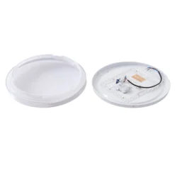 Lindby LED-Deckenleuchte Eovi, Ø 33 cm, weiß, 3.000 K, rund