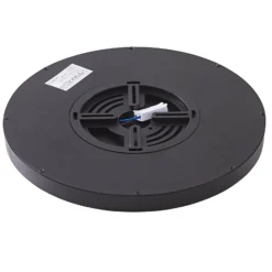 Lindby LED-Deckenleuchte Pravin, Ø 40 cm, CCT, schwarz