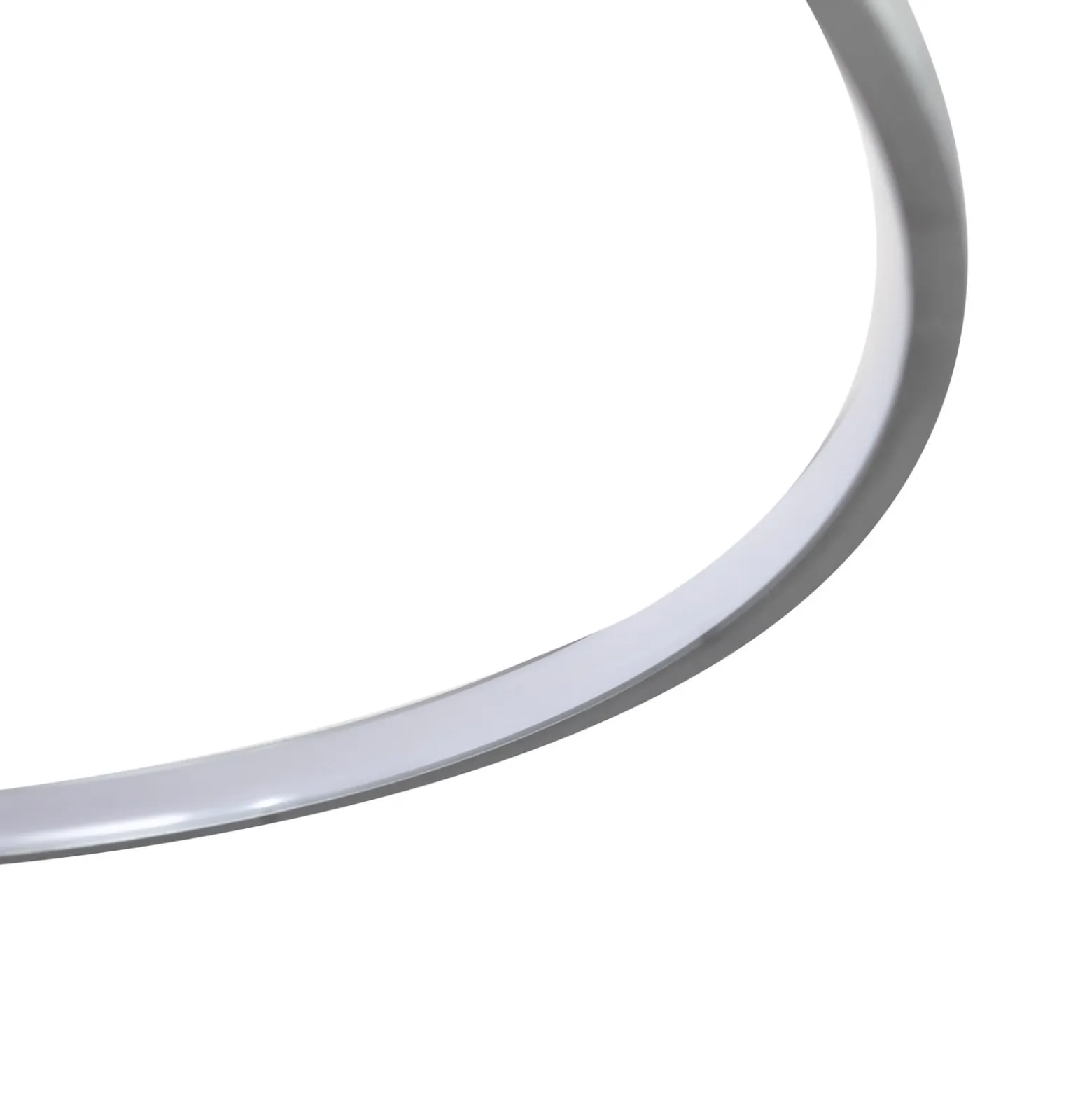Lindby LED-Deckenleuchte Riley, alufarben, Metall, dimmbar