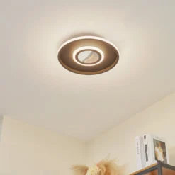 Lindby LED-Deckenleuchte Selian, dimmbar, Infinity Tunnel