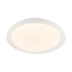 Lindby LED-Deckenleuchte Sleya Ø 50 cm, weiß, CCT, dimmbar