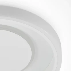 Lindby LED-Deckenleuchte Wikani, weiß, RGB, CCT, dimmbar