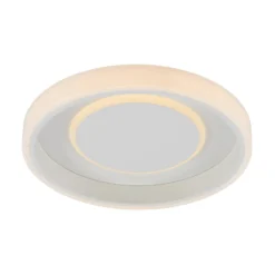 Lindby LED-Deckenleuchte Wikani, weiß, RGB, CCT, dimmbar